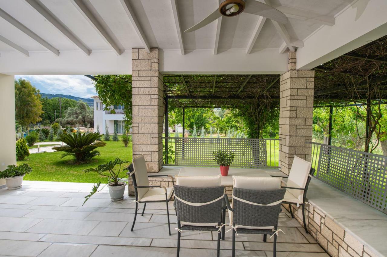 Violet Luxury Villa Kalligoni Екстериор снимка