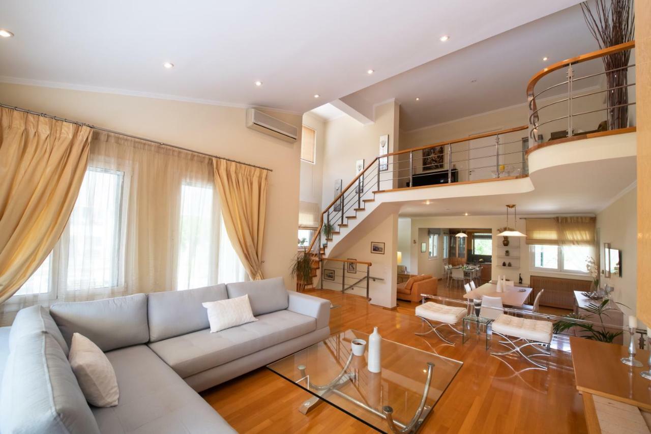 Violet Luxury Villa Kalligoni Екстериор снимка