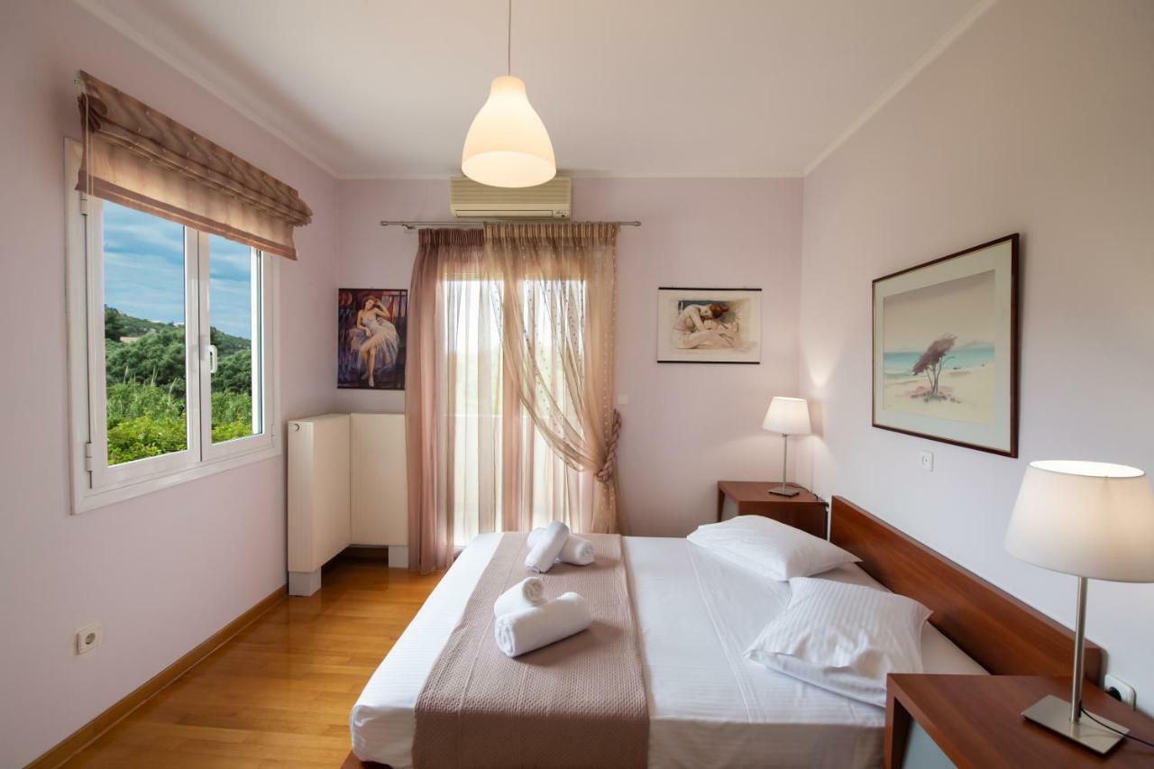 Violet Luxury Villa Kalligoni Екстериор снимка