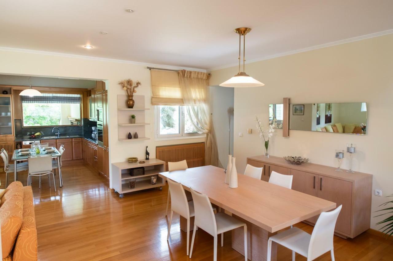 Violet Luxury Villa Kalligoni Екстериор снимка
